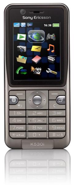 The Sony Ericsson K530 handset