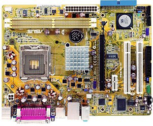 Asustek P5S-MX SE motherboard