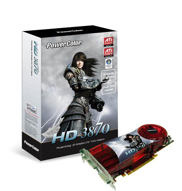 PowerColor HD 3870 graphics card