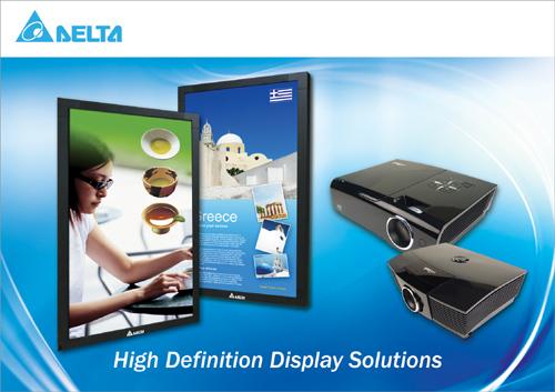 Delta high definition display solutions
