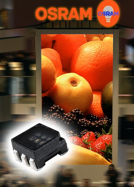 MultiLED packages for video from Osram Opto