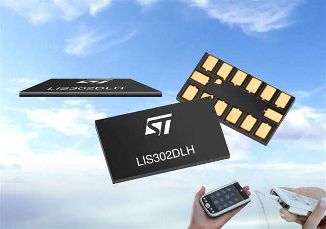 STMicroelectronics MEMS accelerometer for ultra-slim designs<br>
