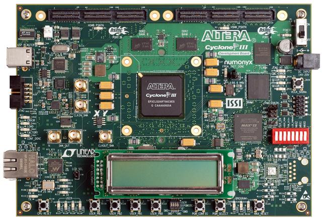 Altera Cyclone III LS FPGA development board