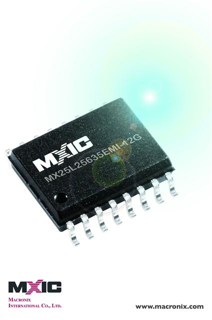 Macronix 256Mb serial flash memory