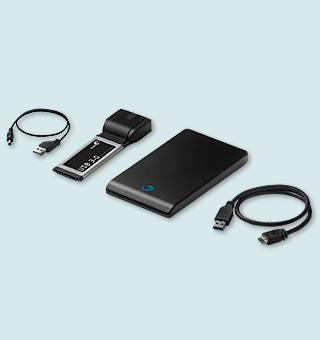 CES 2010: Seagate USB 3.0 portable HDD kit<br>