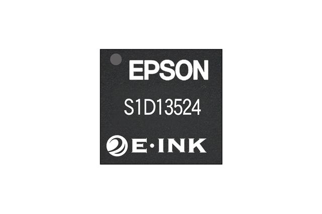Color EPD controller co-developed by Seiko Epson and E-Ink
