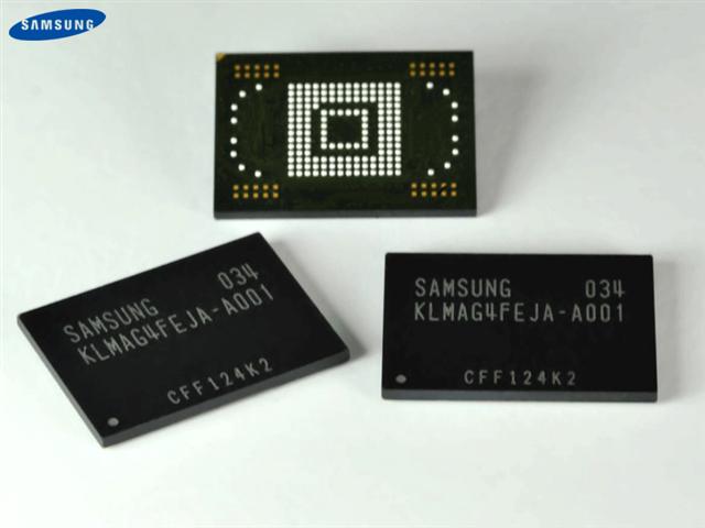 Samsung moviNAND using 20nm-class technology