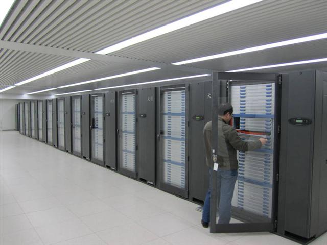 Tianhe-1A supercomputer in China
