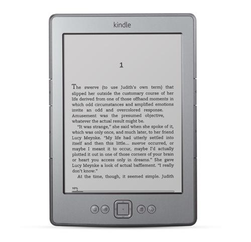 Amazon 6-inch Kindle e-book reader