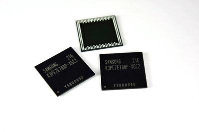 Samsung 20nm-class, 4Gb LPDDR2