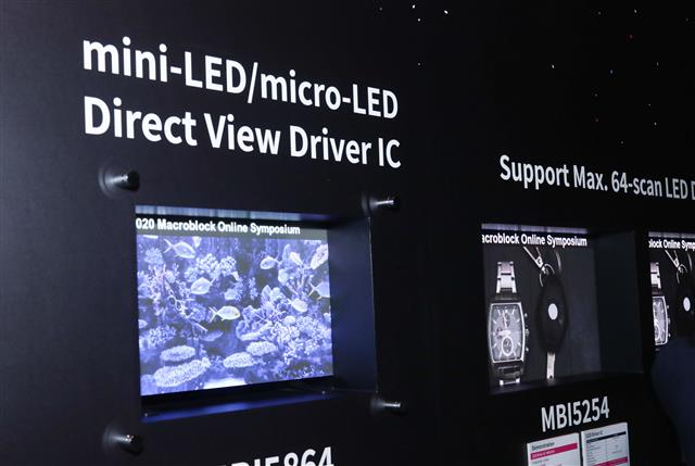 Macroblock unveils driver ICs